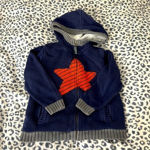 Hanna Andersson fleeced jacket -100CM